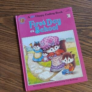 Vintage Book! First Day at School by Jane Carruth 1985 ♥